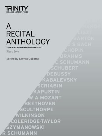 A Recital Anthology Piano Solo