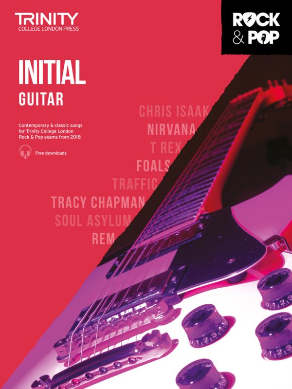 Trinity Rock and Pop 2018-20 Guitar Initial  Guitar  Book Only TCL017079 